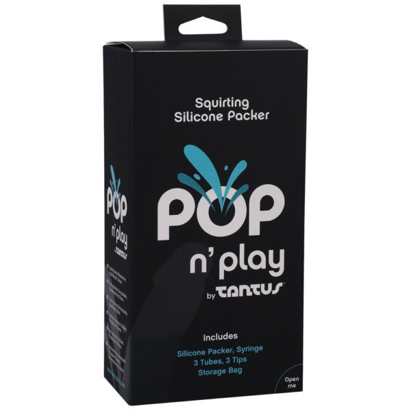 019213851965 Pop N' Play By Tantus Squirting Packer Espresso