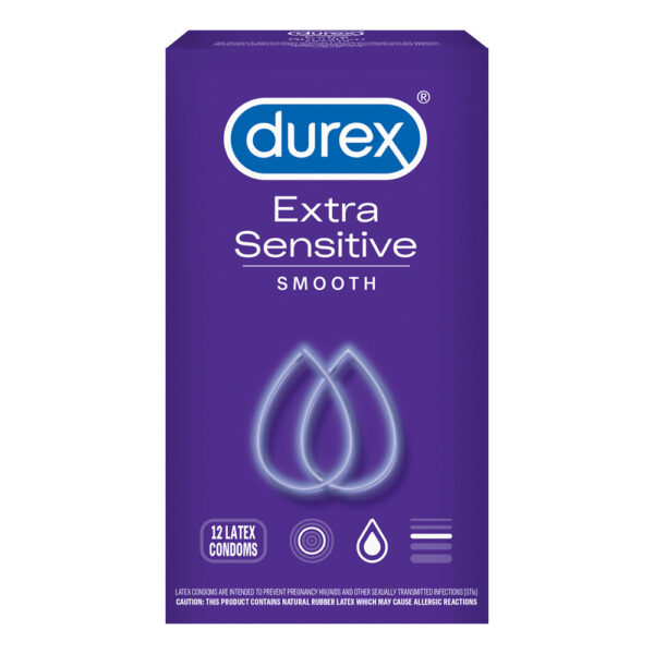 067981160482 Durex Extra Sensitive Smooth 12 Ct
