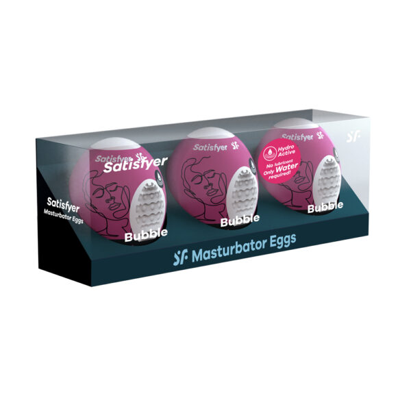 4049369043453 Masturbator Egg 3Er Set Bubble