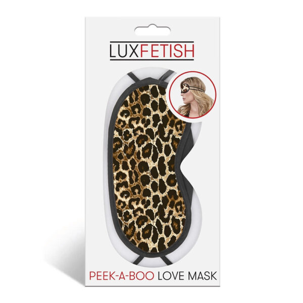 4890808105078 Peek-A-Boo Love Mask Leopard