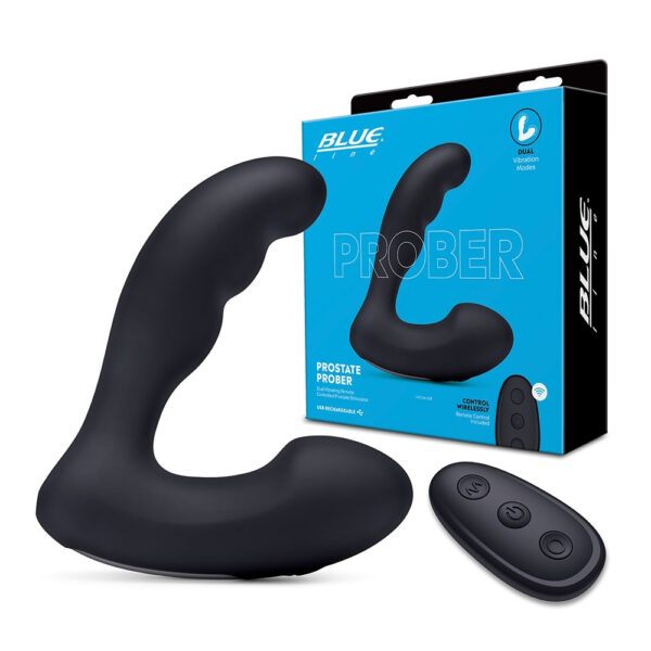 4890808254134 Prober Dual Vibrating Remote Controlled Prostate Stimulator