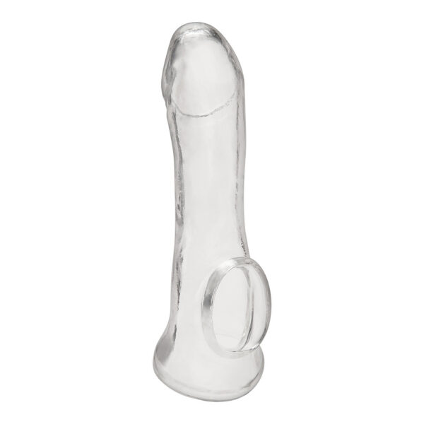 4890808264577 2 6.25" Transparent Penis Enhancing Sleeve Extension