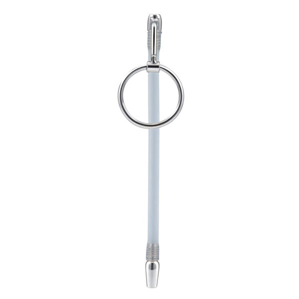 4890808283301 2 Stainless Steel Cock Ring Catheter Urethral Plug