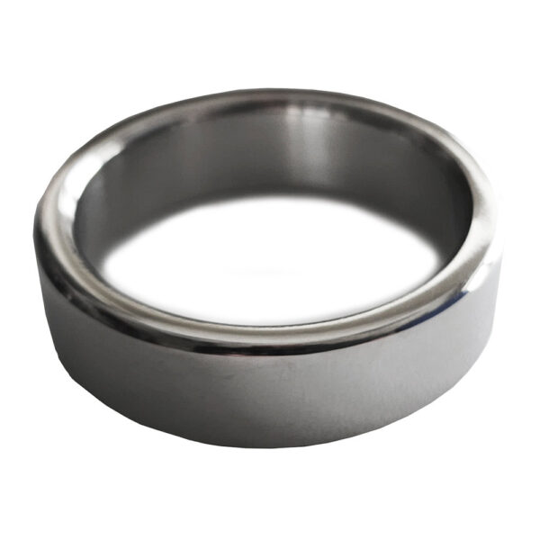 5056400305066 2 Stainless Steel Plain Cock Ring 15 mm Thick