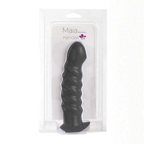 5060311473110 Kendall Silicone Dong Black