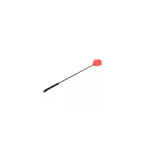 5060363861521 Hand Leather Riding Crop Red