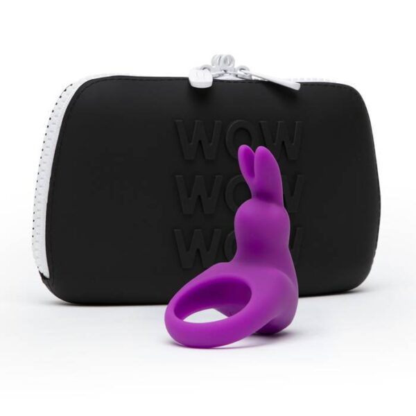 Happy Rabbit Cockring Kit 2 Piece Black - Image 3