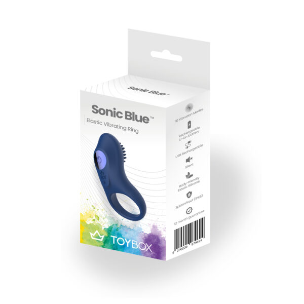 5070000979687 Sonic Blue Vibrating Ring