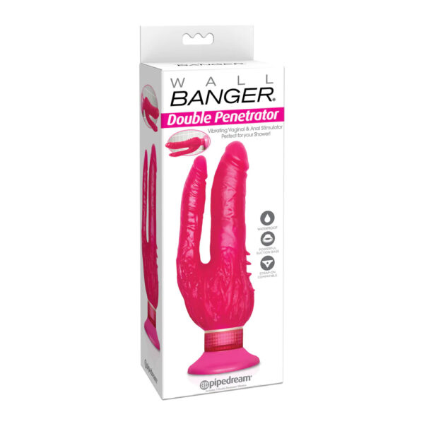 603912251234 Wall Banger Double Penetrator Pink