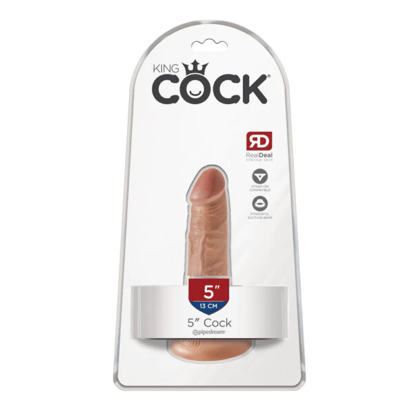 603912746495 King Cock 5" Cock Tan