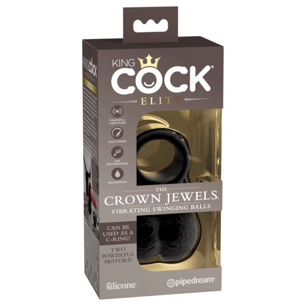 603912770988 King Cock Elite The Crown Jewels Vibrating