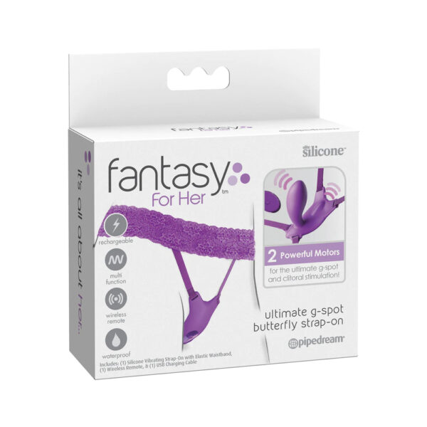 603912771381 Fantasy For Her Ultimate G-Spot Butterfly Strap-On