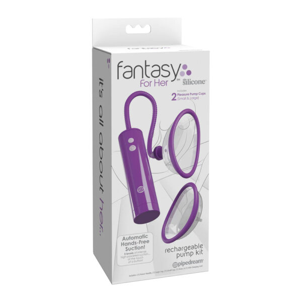 603912772555 Fantasy For Her Rechargeable Pleasure Pump Kit