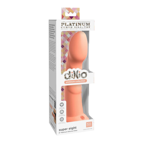 603912772838 Dillio Platinum Super Eight 8'' Peach