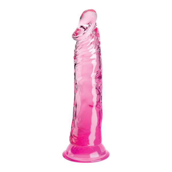 603912775013 2 King Cock Clear 8" Pink