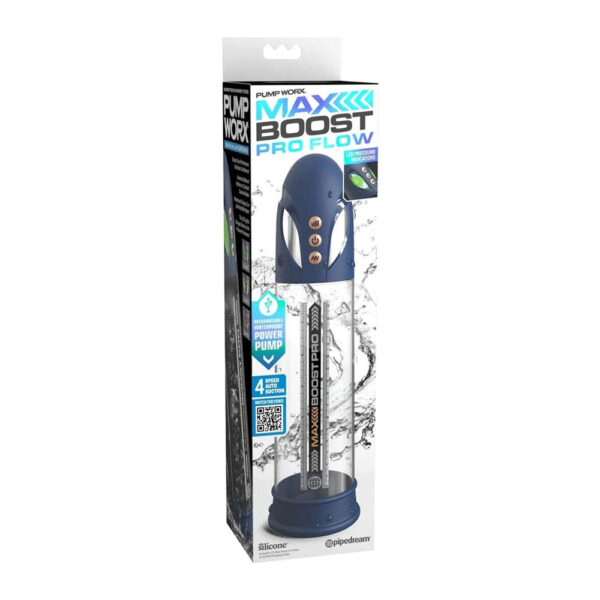 603912775204 Pump Worx Max Boost Pro Flow Blue/Clear