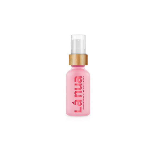 614524191832 Strawberry Coconut Water-Based Lubricant 1 oz.