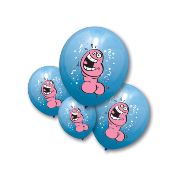 623849031686 Pecker Balloons 6 Pcs