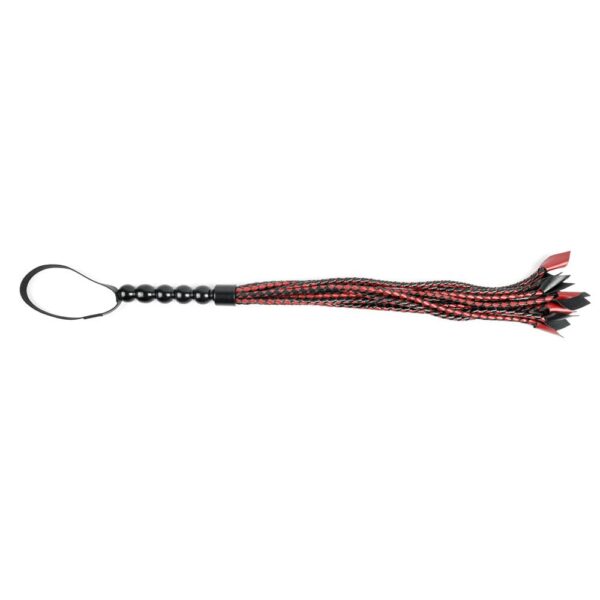 646709480387 Saffron Braided Flogger