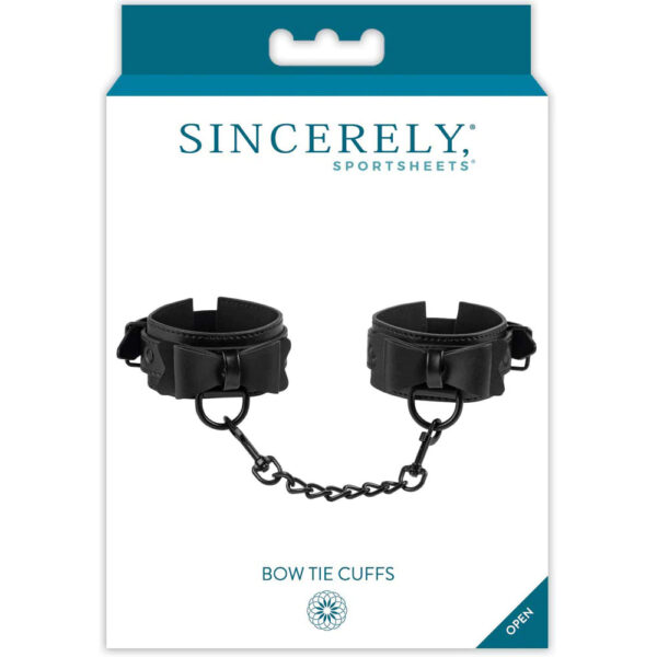 646709520281 Sincerely Bow Tie Cuffs