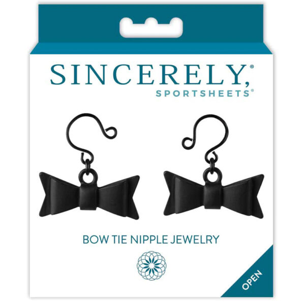 646709520298 Sincerely Bow Tie Nipple Jewelry