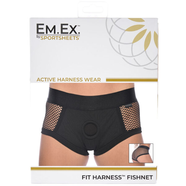 646709662189 Em.Ex. Fit Harness Fishnet Large