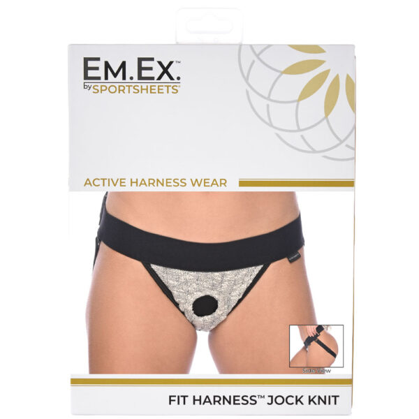 646709663001 Em.Ex. Fit Harness Jock-Xs Large