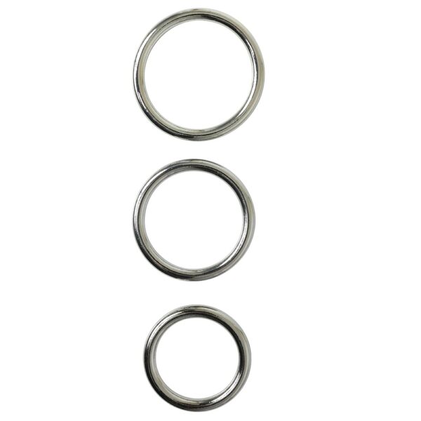 646709694036 2 Seamless Metal O Ring 3 Pack