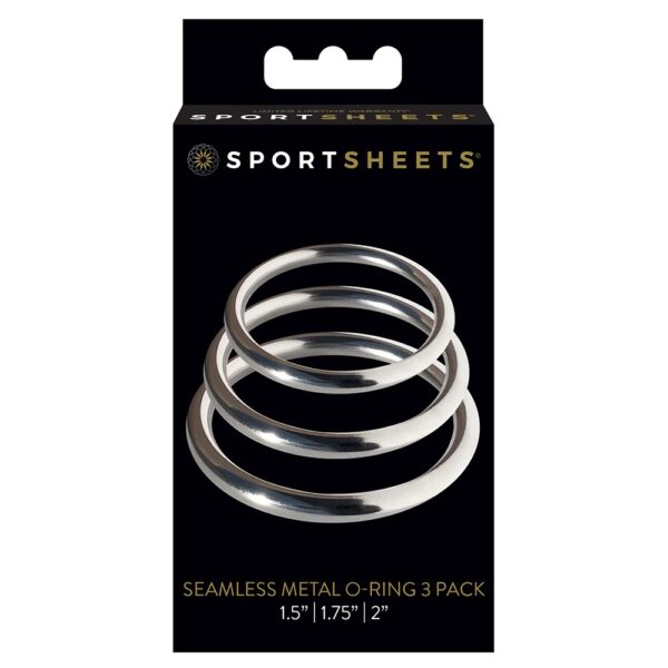 646709694036 Seamless Metal O Ring 3 Pack