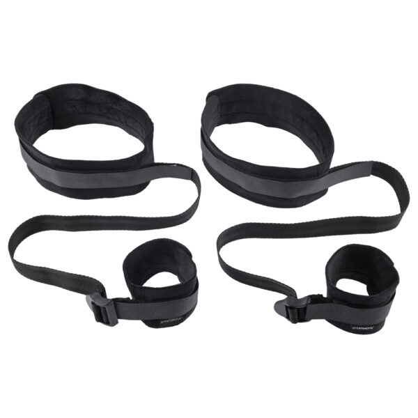 646709921279 2 S&M Thigh & Wrist Cuffs