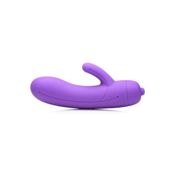 653078942033 2 Lil Smoothie 7X Silicone Rechargeable Mini Rabbit G Spot Vibe Violet