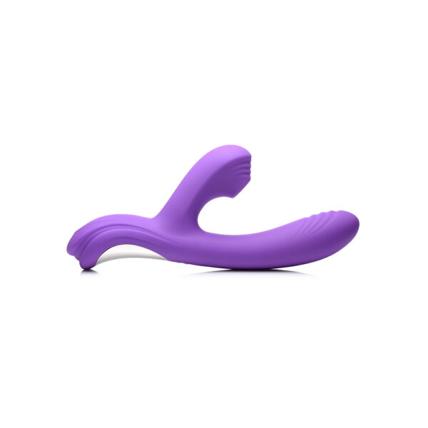 653078942378 2 Power Bunnies Shivers 30X Suction Rabbit Purple