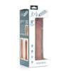 Jock 8" Dual Density Silicone Dildo Light