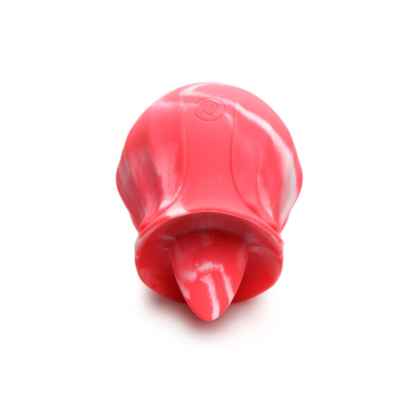 653078943306 2 Gossip Licking Rose 10 Function Rechargeable Silicone Pink Twirl