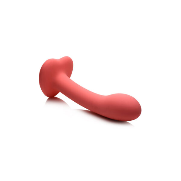 653078943405 3 Simply Sweet G-Spot Silicone Dildo Pink