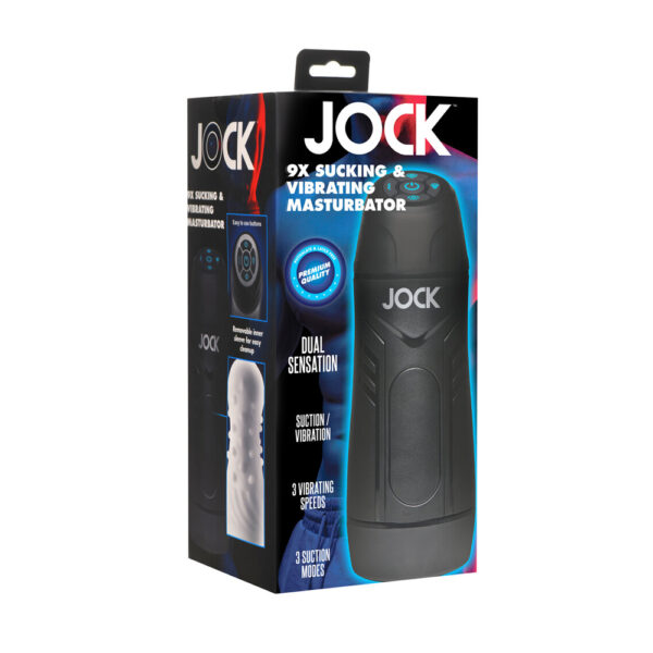 653078943641 Jock 9X Sucking & Vibrating Masturbator