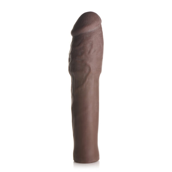 653078943849 2 Jock Extra Thick 2" Penis Extension Sleeve Dark