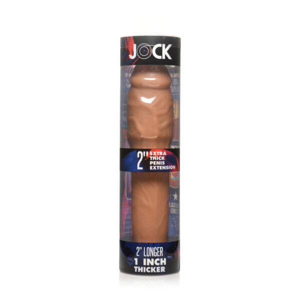 653078943856 Jock Extra Thick 2" Penis Extension Sleeve Medium