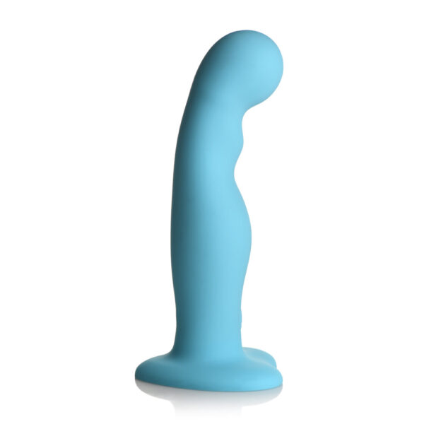 653078944129 2 Simply Sweet 21X Vibrating Thick Silicone Dildo With Remote Blue