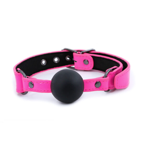 657447105197 2 Electra Ball Gag Pink