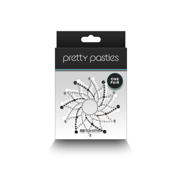 657447107733 Pretty Pasties Charm I Black