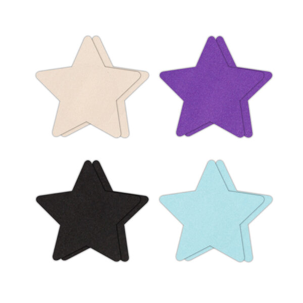 657447107863 2 Pretty Pasties Star I Assorted 4 Pair