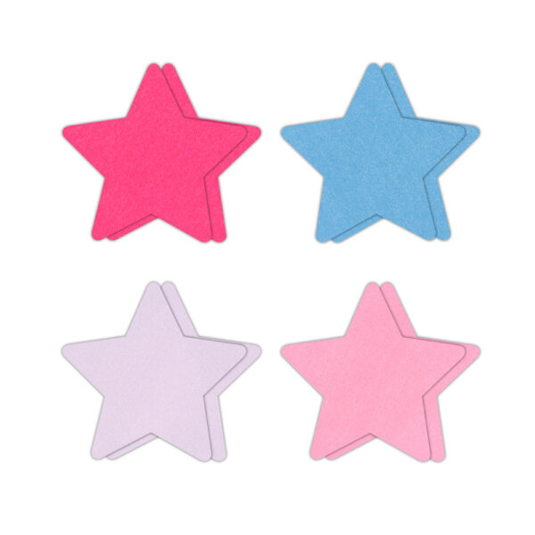 657447107870 2 Pretty Pasties Star Ii Assorted 4 Pair