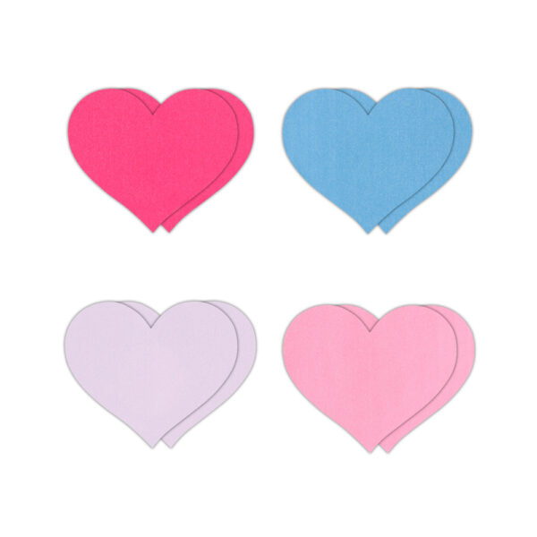 657447107894 2 Pretty Pasties Heart Ii Assorted 4 Pair