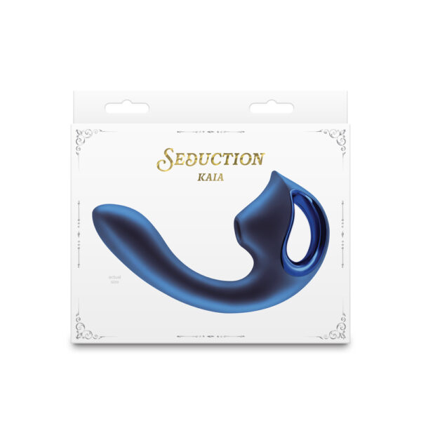 657447108006 Seduction Kaia Metallic Blue