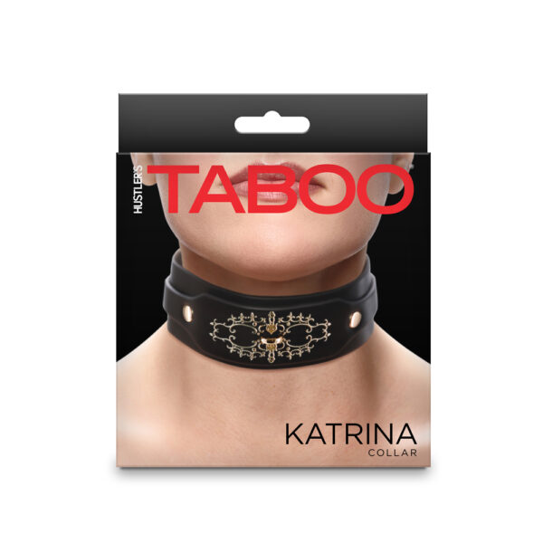 657447108433 Hustler's Taboo Katrina Collar Black