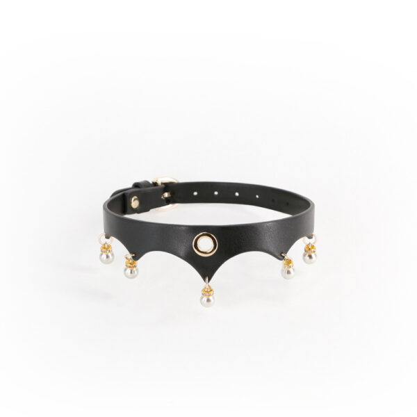 657447108457 2 Hustler's Taboo Jezebel Collar Black