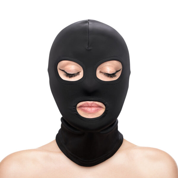 657447108549 2 Hustler's Taboo Eyes & Mouth Hood Black