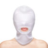 Hustler's Taboo Mouth Hood White - Image 2