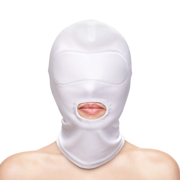 657447108556 2 Hustler's Taboo Mouth Hood White